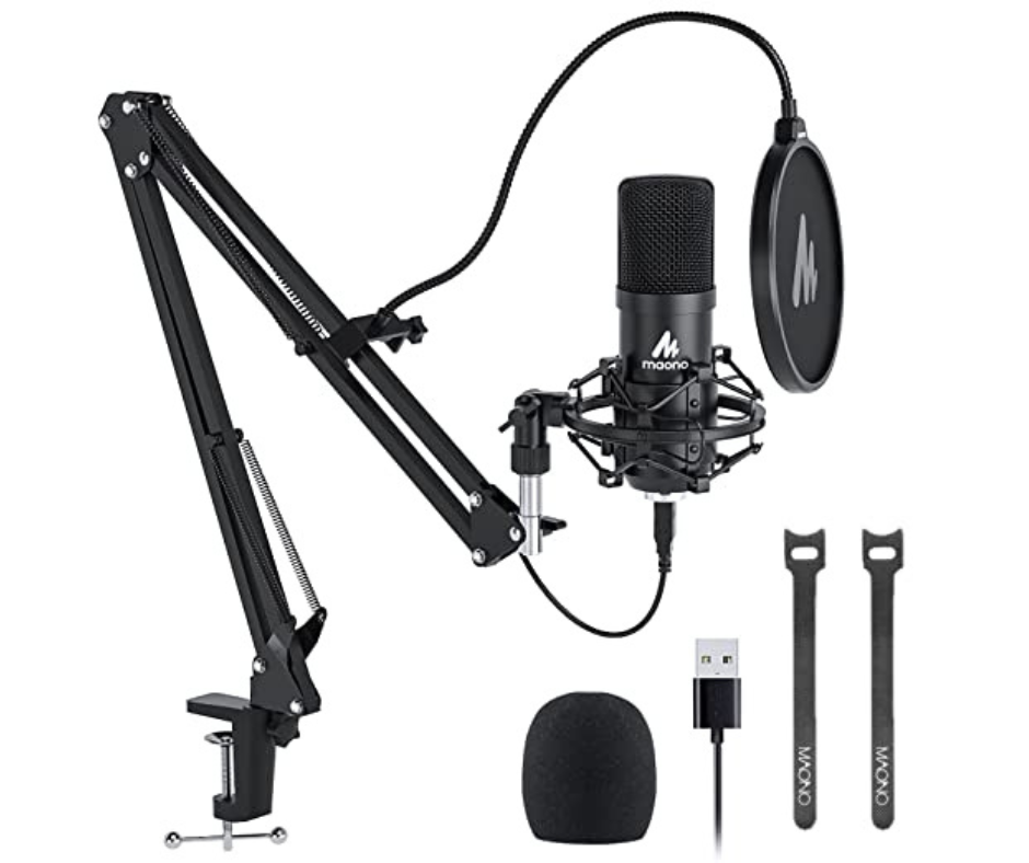 MAONO AU-A04 Condenser Microphone Kit (Black)